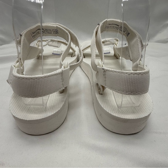 TEVA white sandals size 8 - Picture 4 of 7